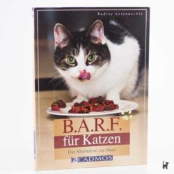 Das Buch "B.A.R.F. für Katzen" von Nadine Leiendecker