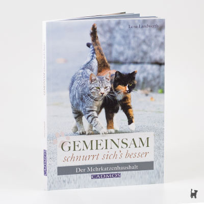 Das Buch "Gemeinsam schnurrts sichs besser - Der Mehrkatzenhaushalt" von Lena Landwerth