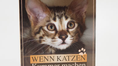 Das Buch "Wenn Katzen Kummer machen" von Sabine Schroll