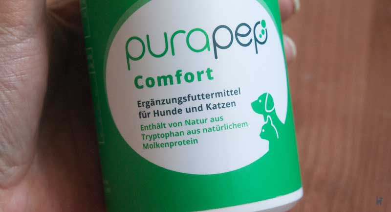 Etikett der purapep Comfort Dose